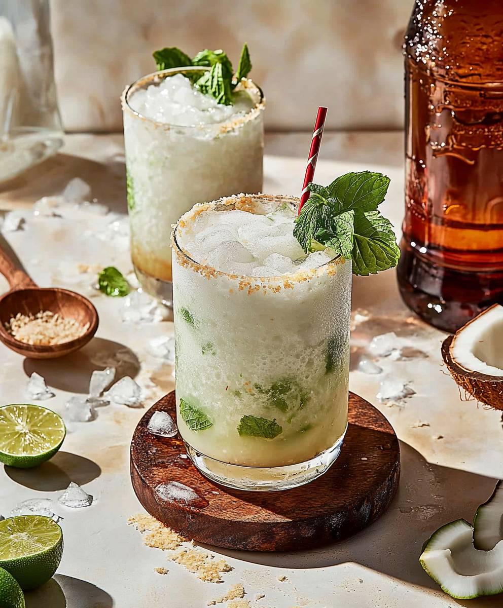 Kokos Mojito Mocktail