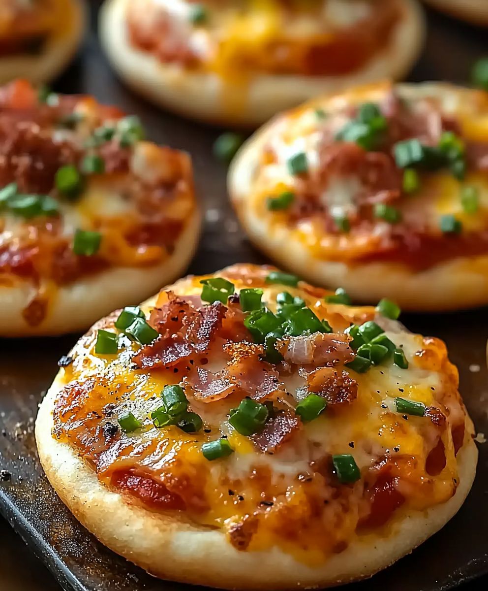 Frühstück Pizza Muffins