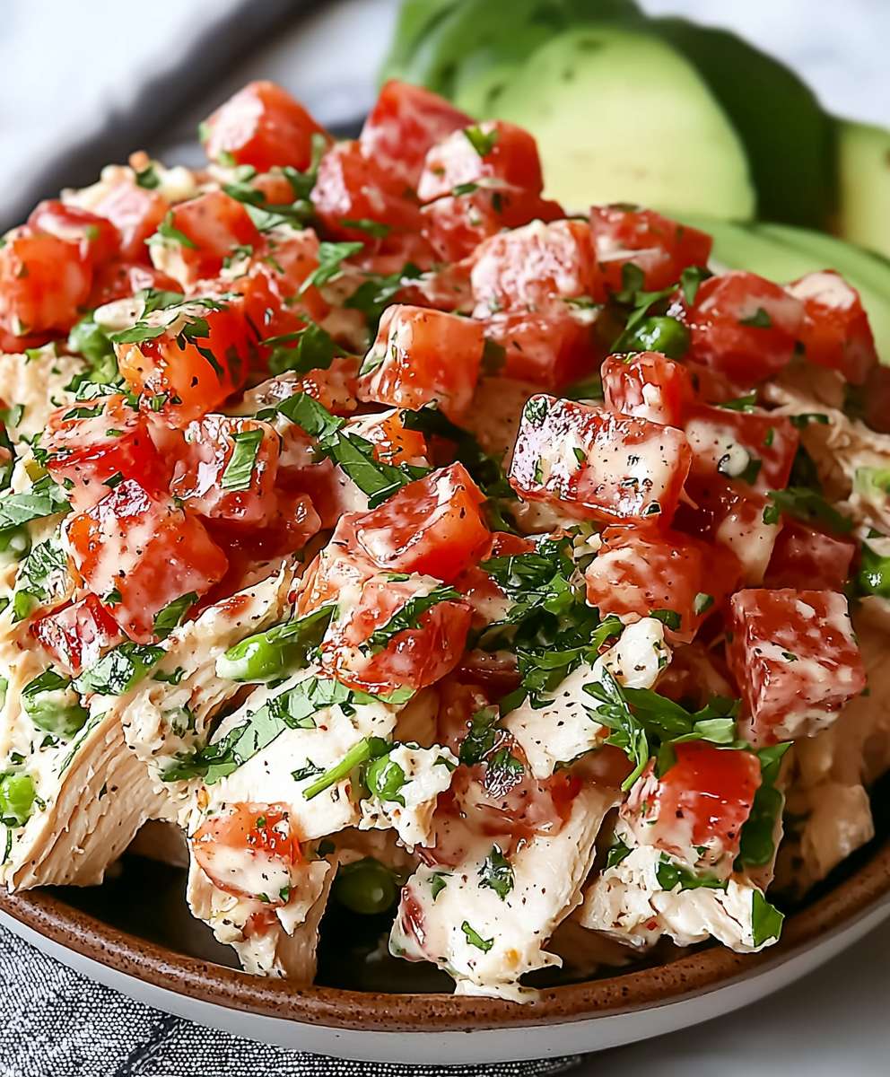BLT Hühnersalat selber machen