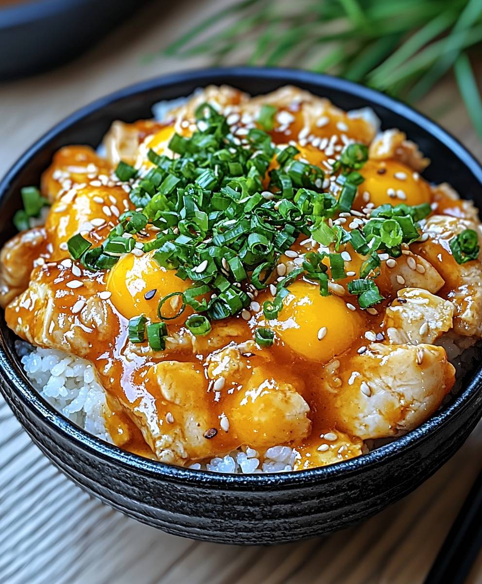 Oyakodon zubereiten