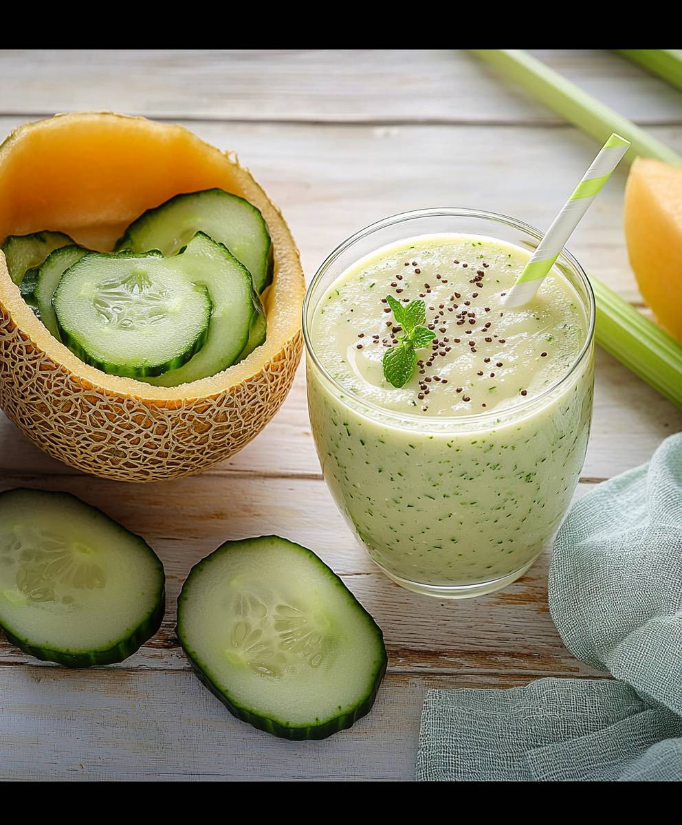 Veganer Grüner Smoothie