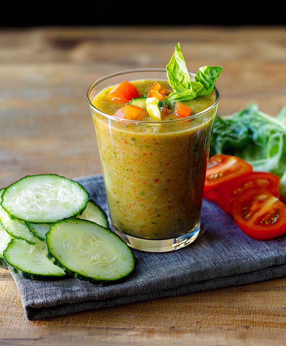 Gemüse Smoothie selber machen