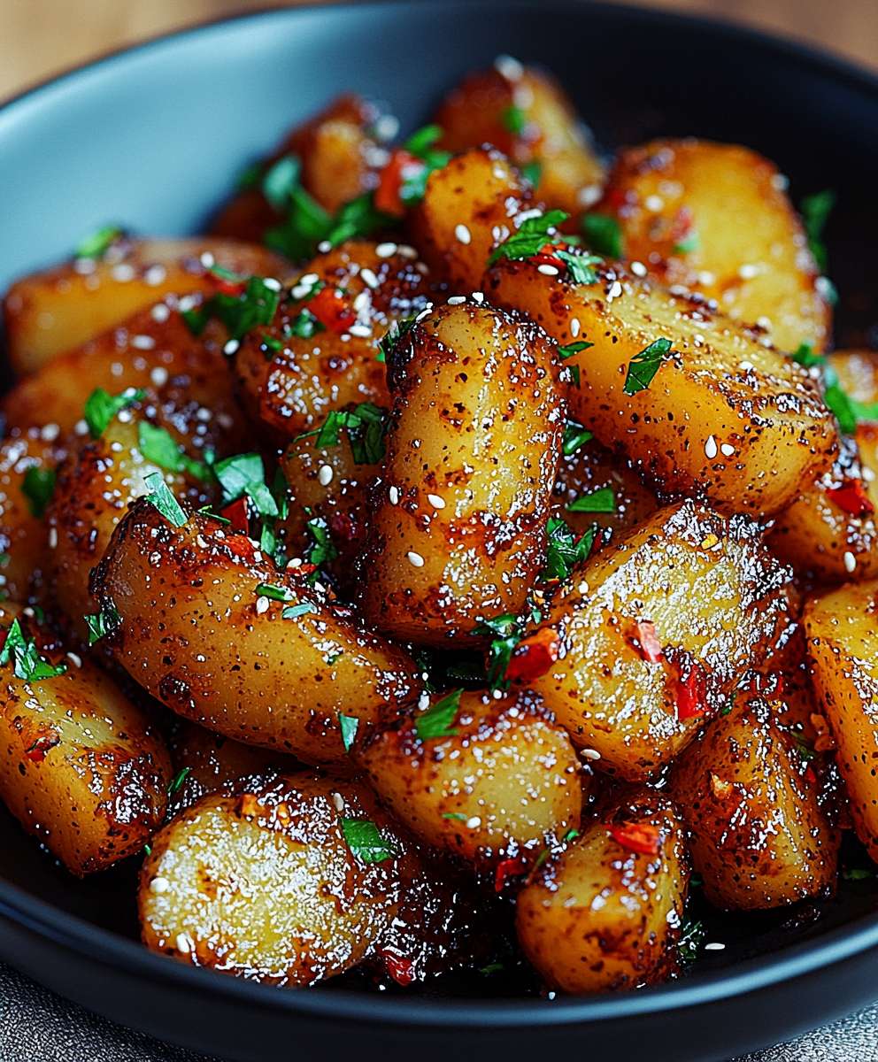 Honig Chili Kartoffeln