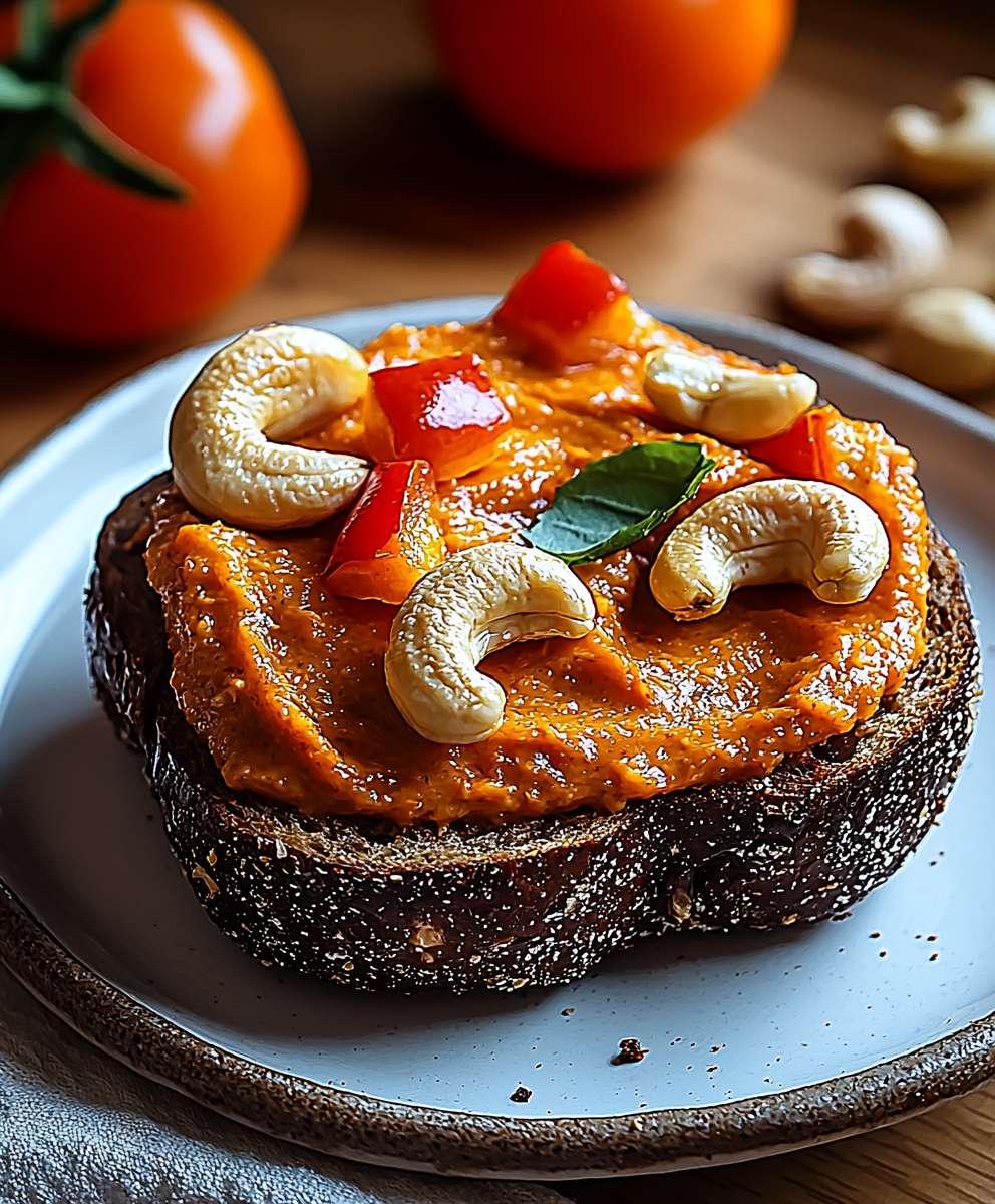 Paprika Cashew Aufstrich