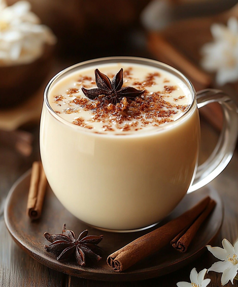 Vanille Jasmin Milchtee