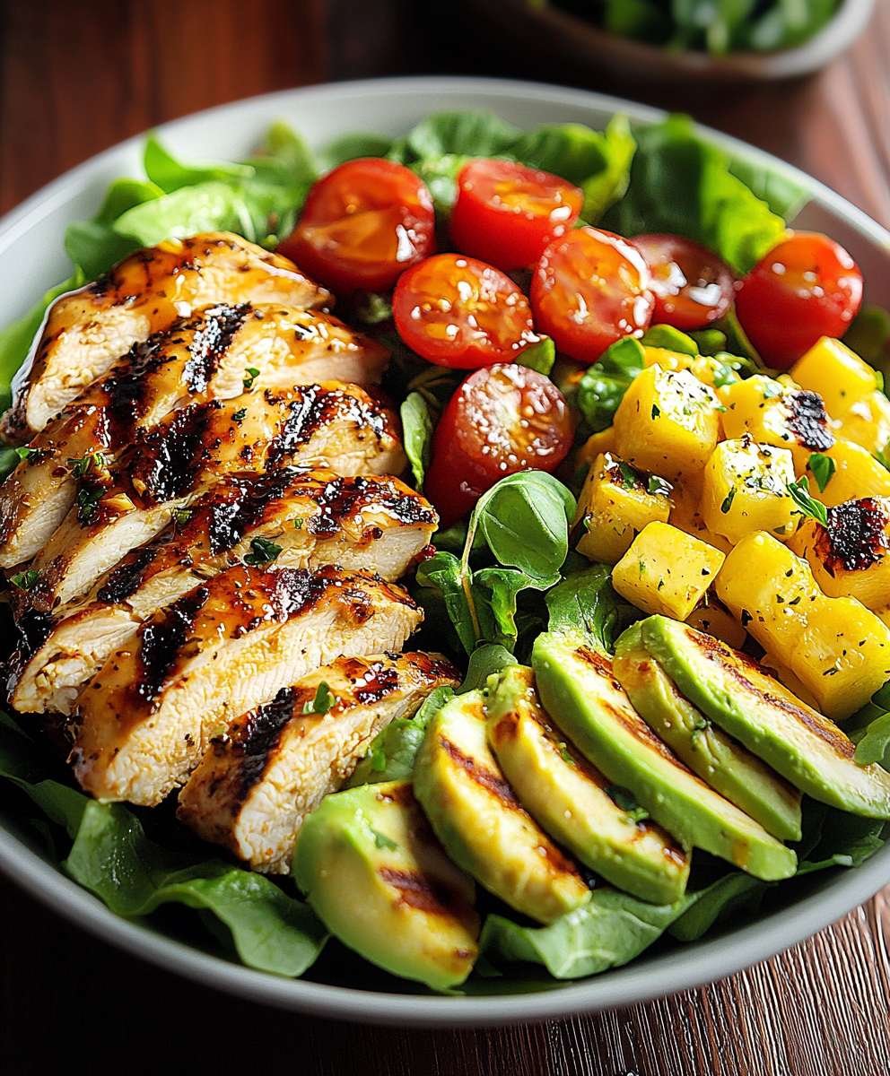 Gegrillter Hähnchen Cobb Salat