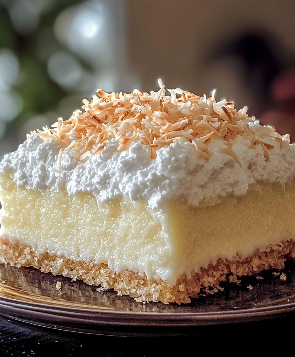 Kokos Ricotta Wolkenkuchen