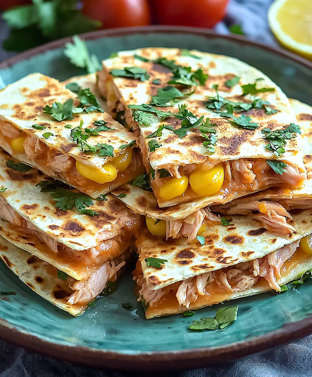 Thunfisch Quesadilla