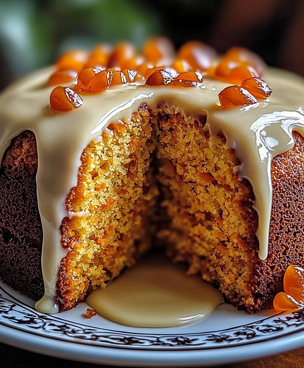 Karotten Rührkuchen backen