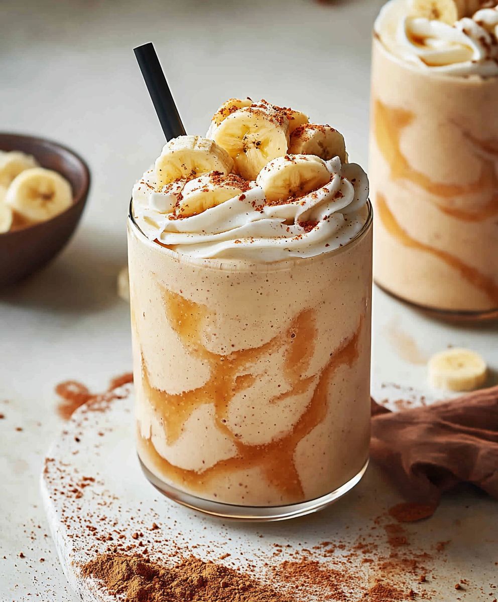 Bananen Foster Smoothie gesund