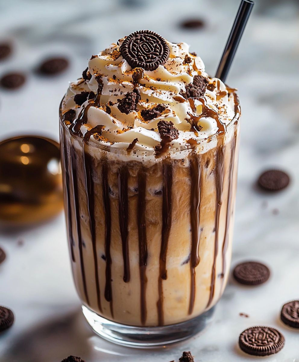 Oreo Mokka Gefroren Zubereiten