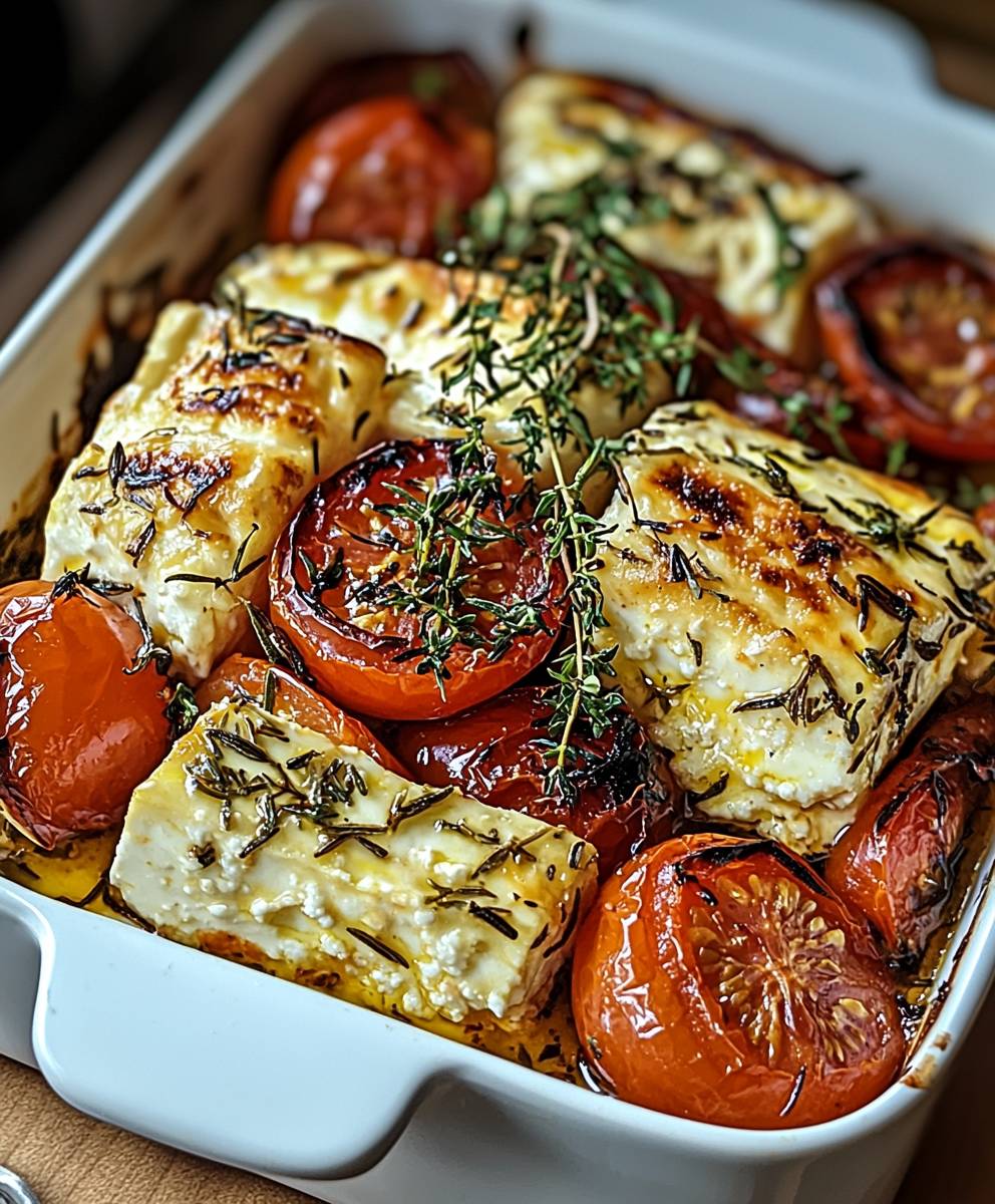 Feta Auflauf Tomaten Griechisch