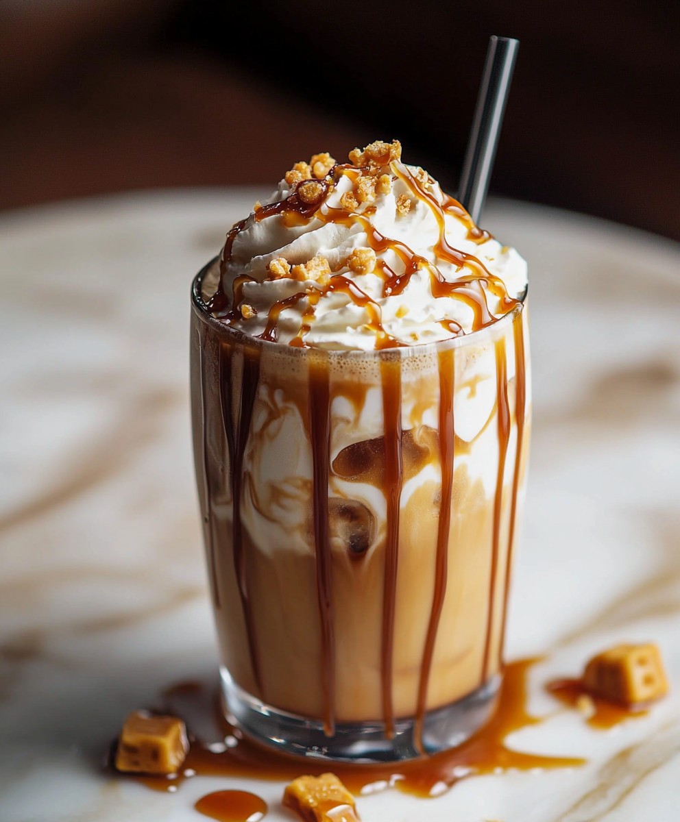 Karamell Toffee Eiskaffee