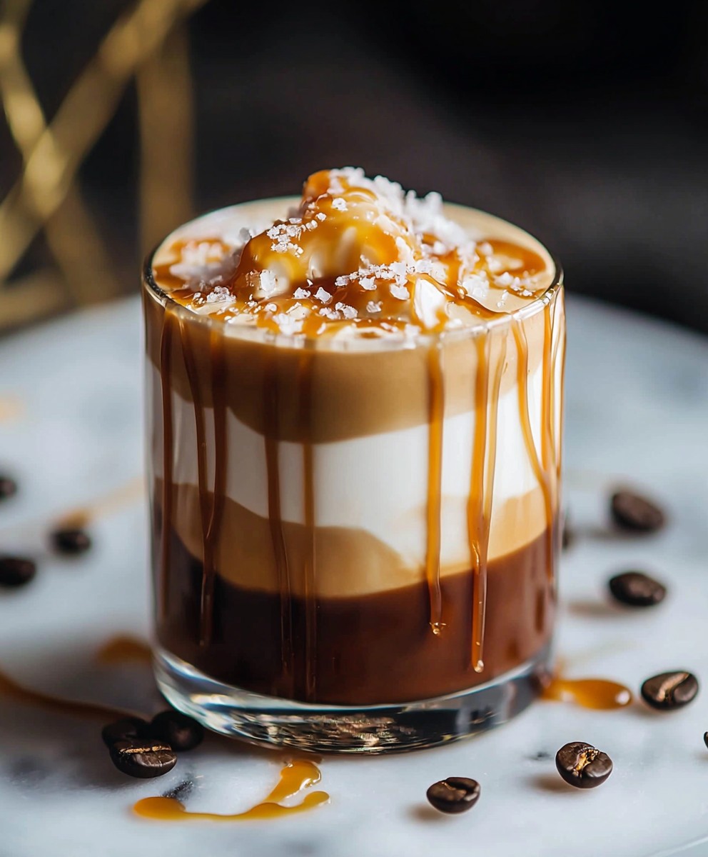 Gesalzenes Karamell Espresso