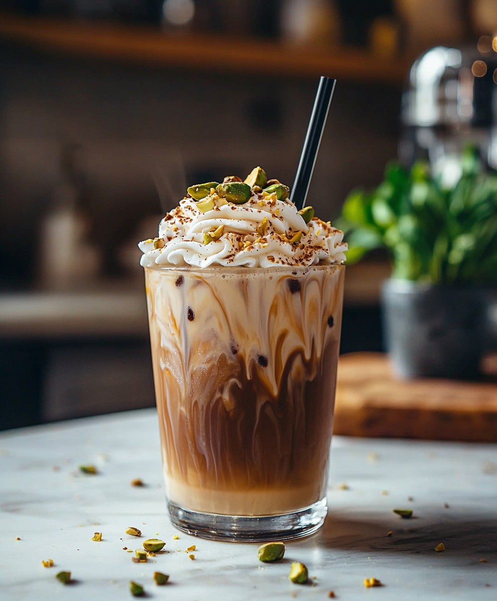 Pistazien Eiskaffee selber machen