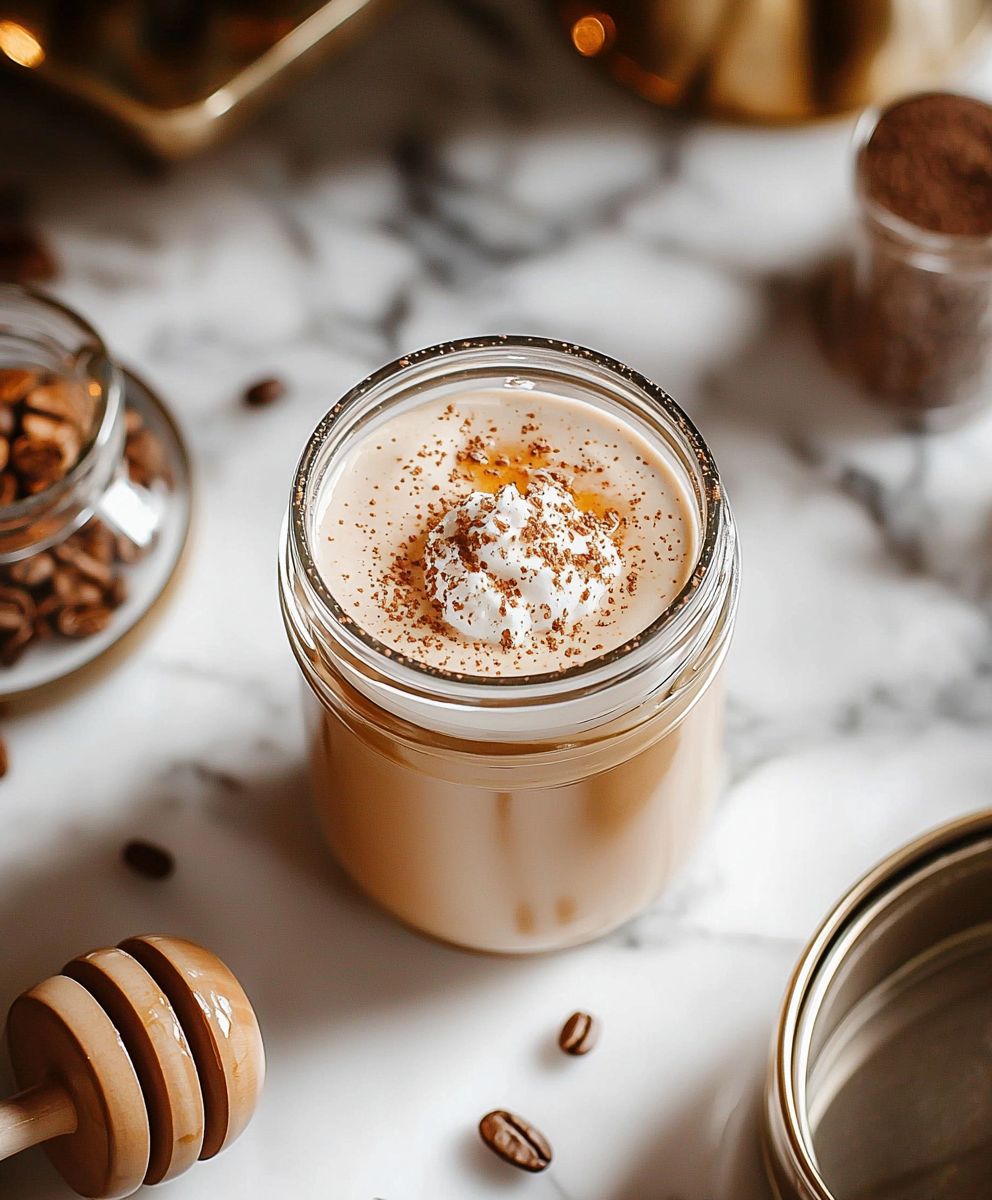 Gesalzener Honig Kaffee