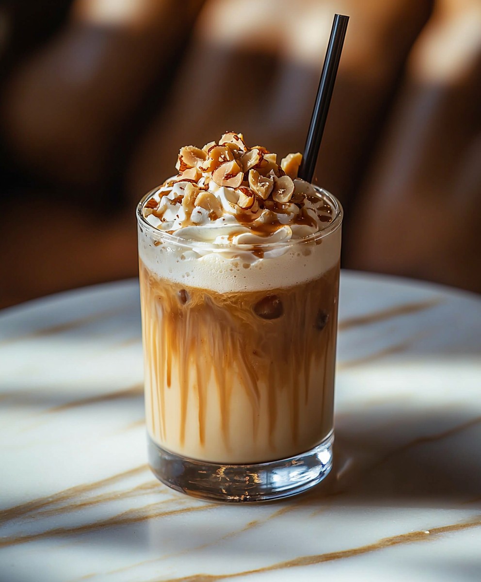 Macadamia Nuss Eiskaffee