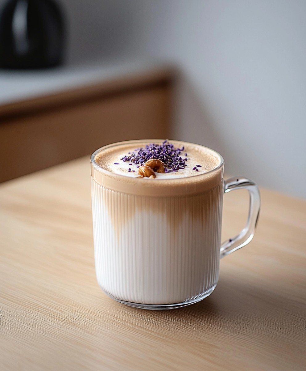 Lavendel Latte selber machen