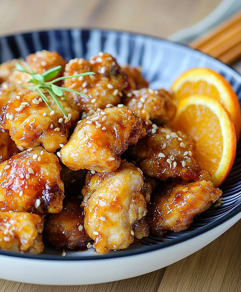 Chinesisches Orangenhuhn
