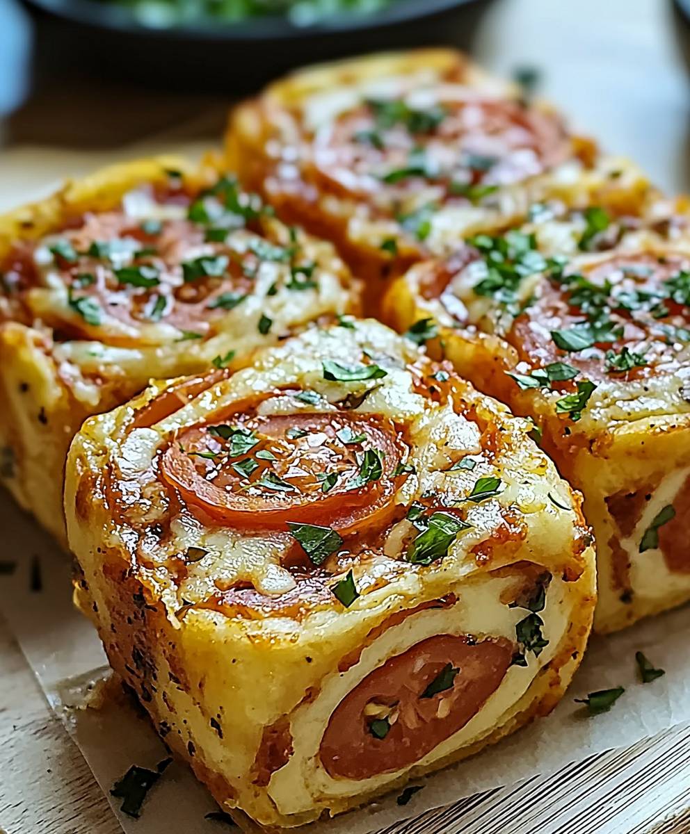 Low Carb Pizzarolle