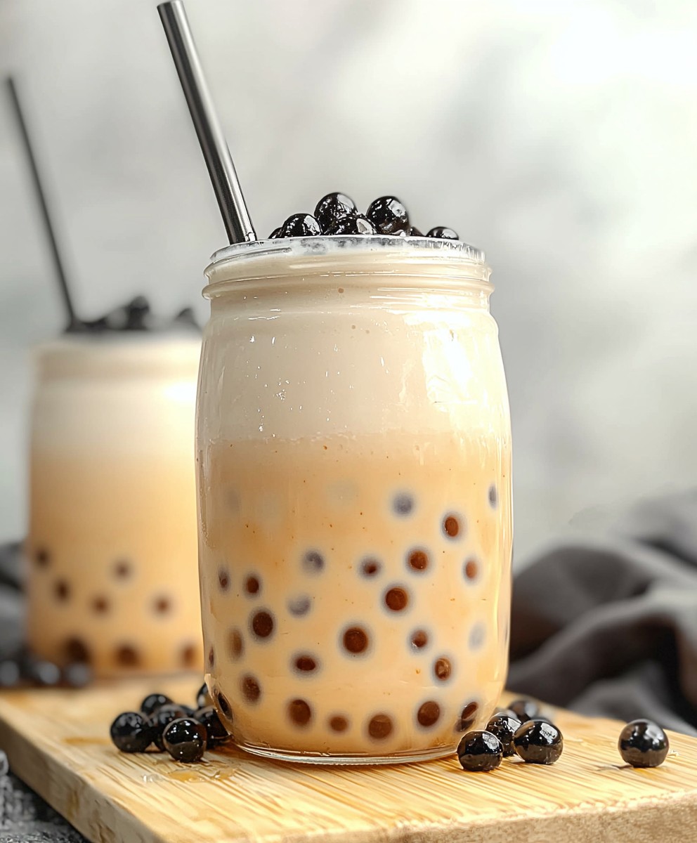 Vanille Bubble Tea einfach