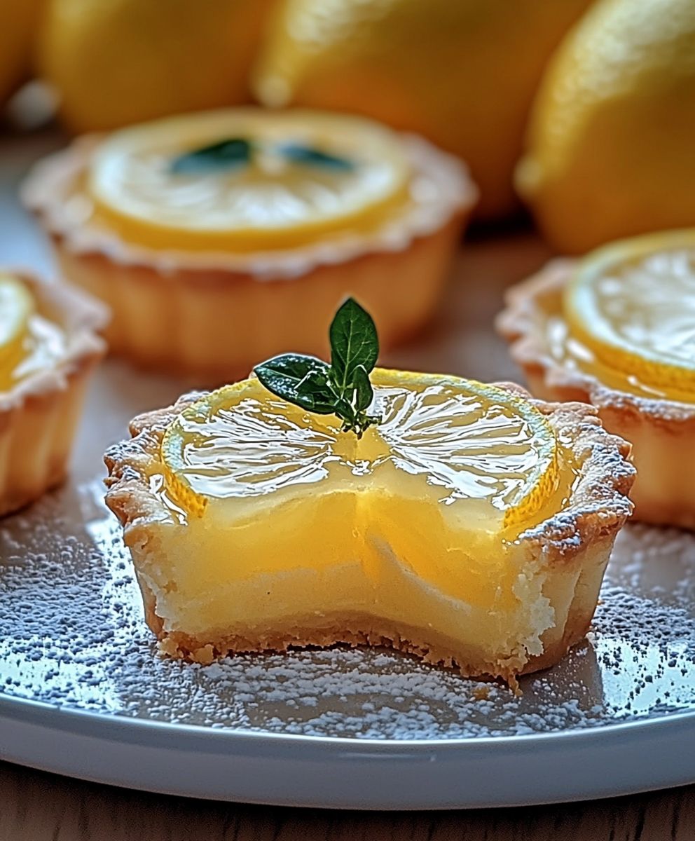 Zitronen Tartelettes backen