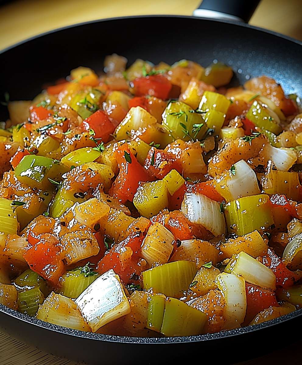 Low Carb Lauch Paprika Pfanne