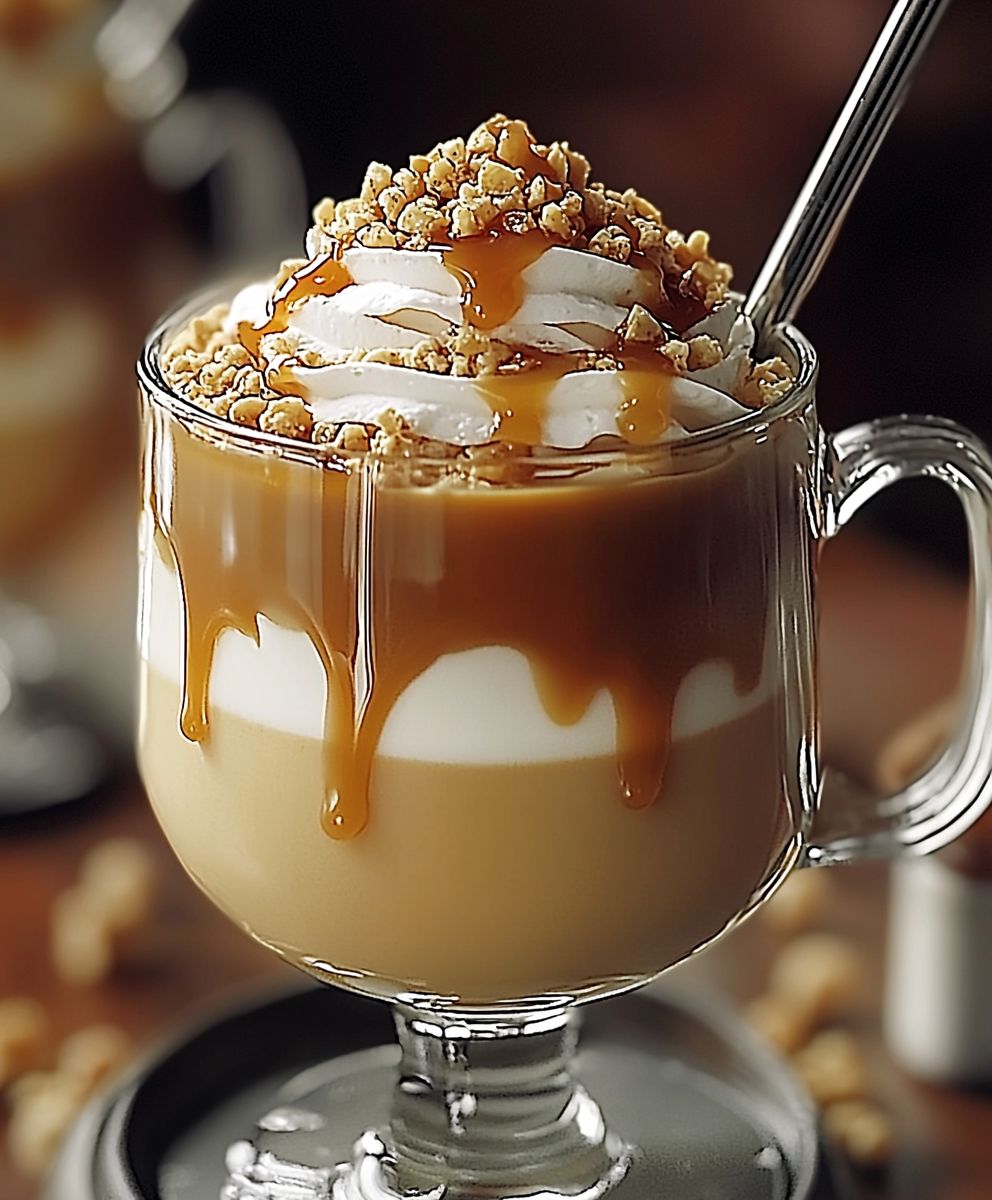 Eiskaffee Karamell Vanille