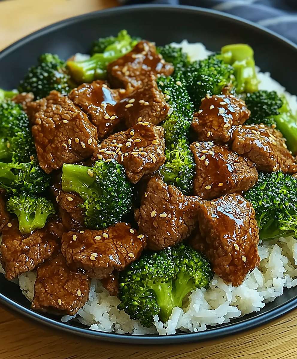 Rindfleisch Brokkoli Rührbraten