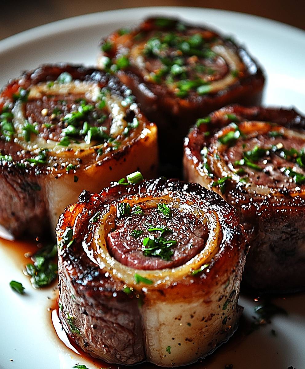 Steak Pinwheels zubereiten