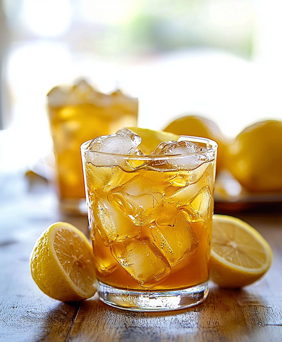 Brauner Zucker Limonade