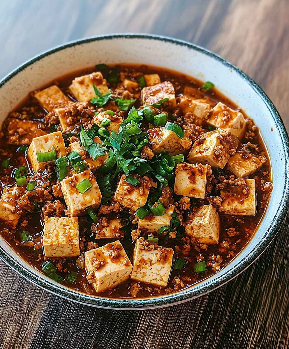 Mapo Tofu Gericht