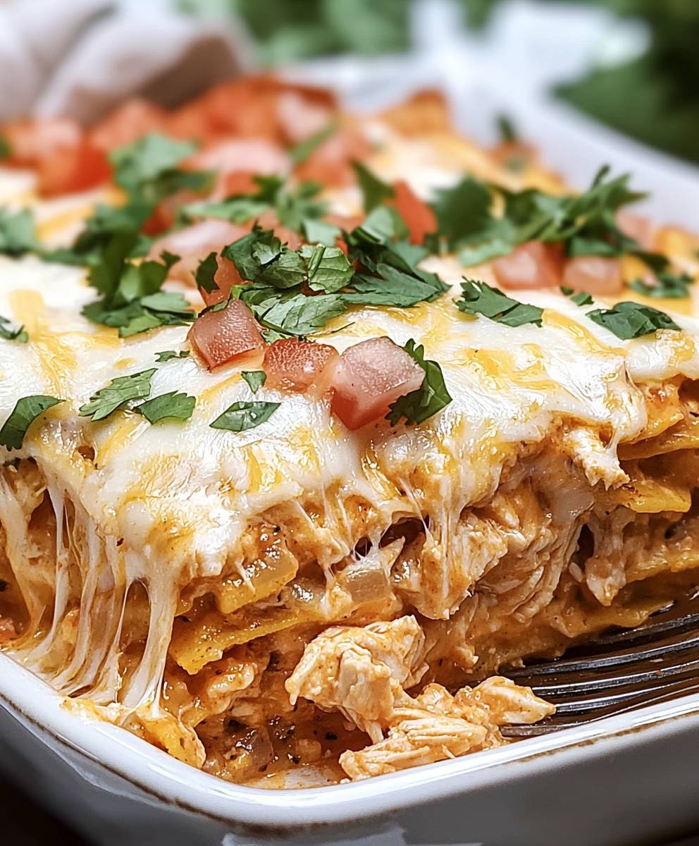 Hühnchen Taco Auflauf