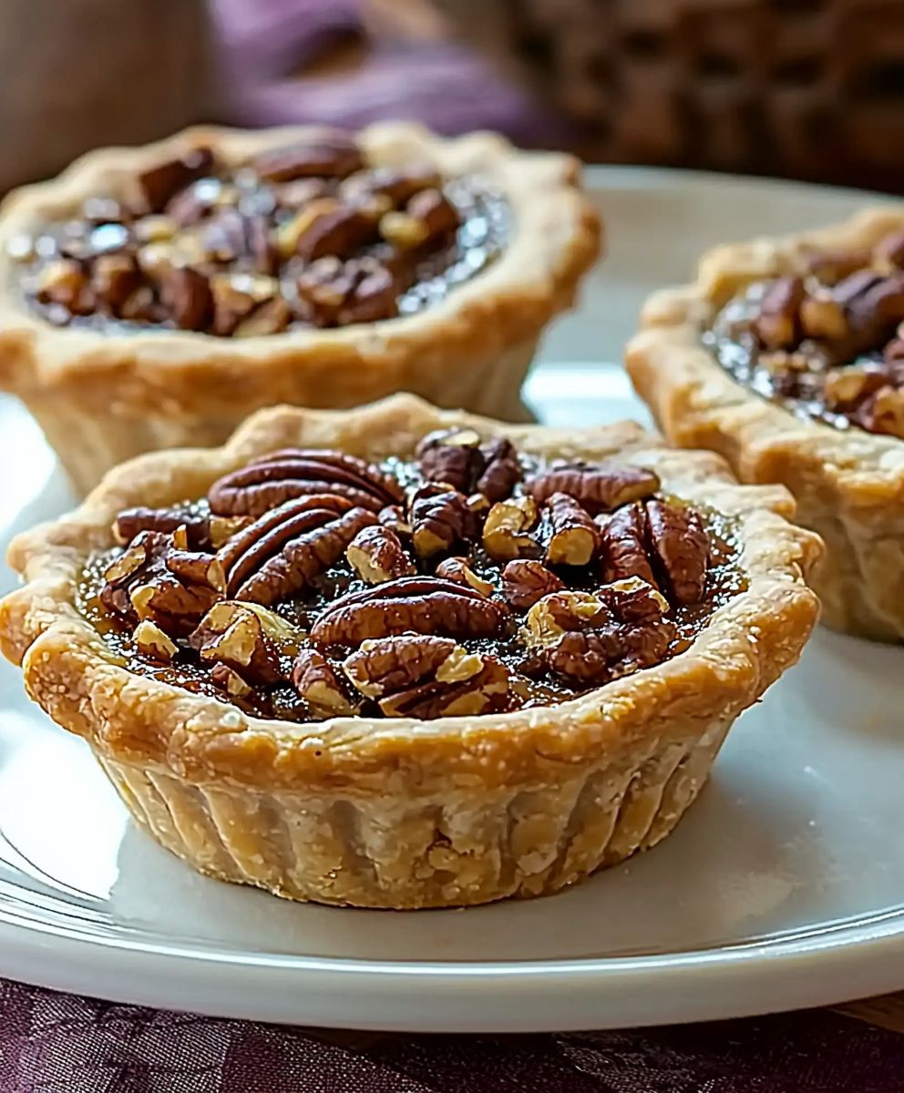 Mini Pekannusskuchen