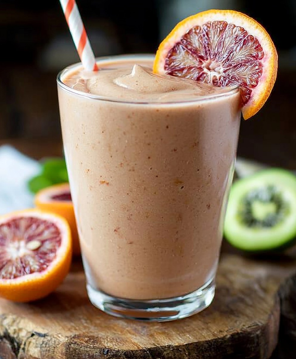 Blutorangen Smoothie selber machen