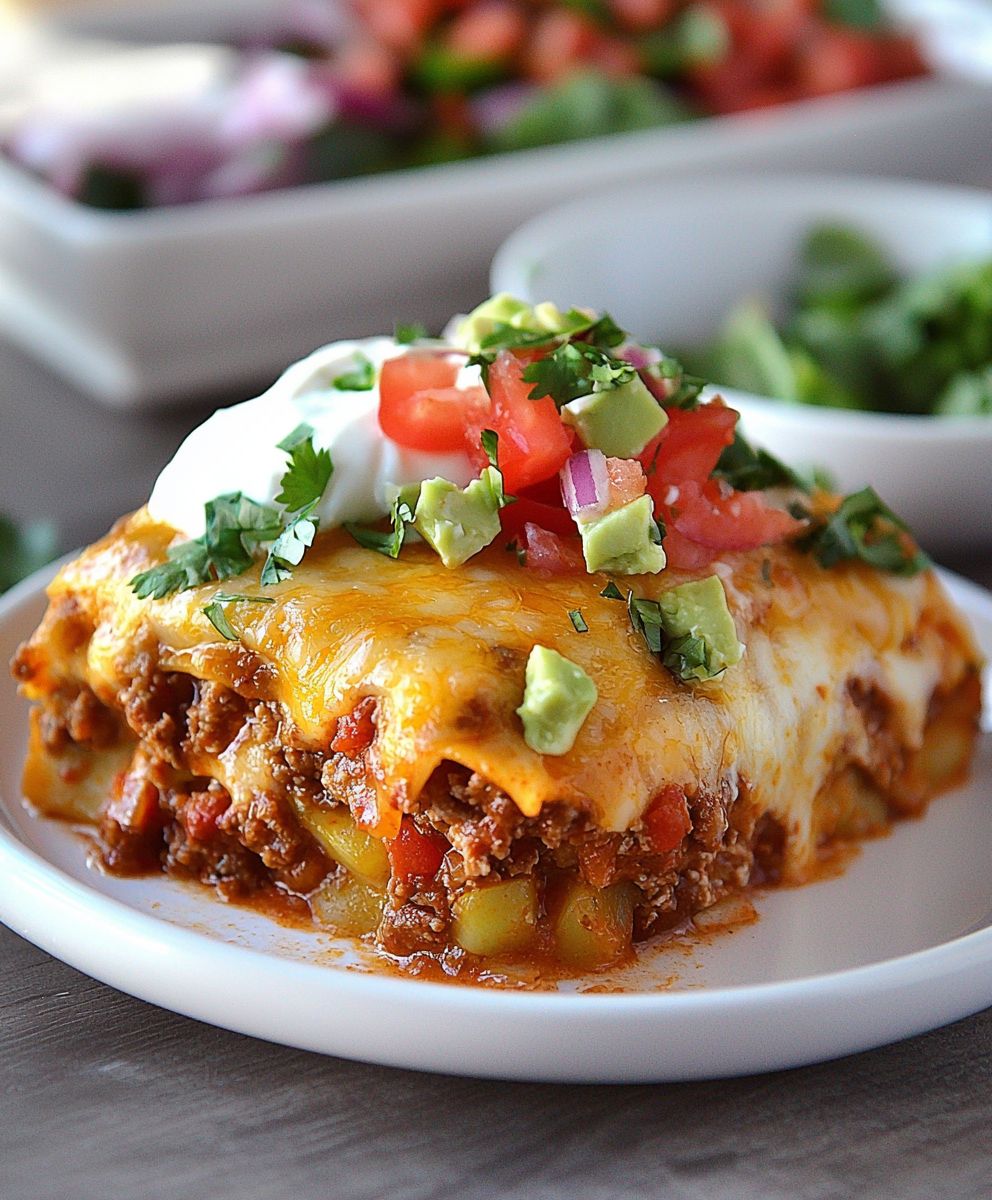 Taco Lasagne selber machen