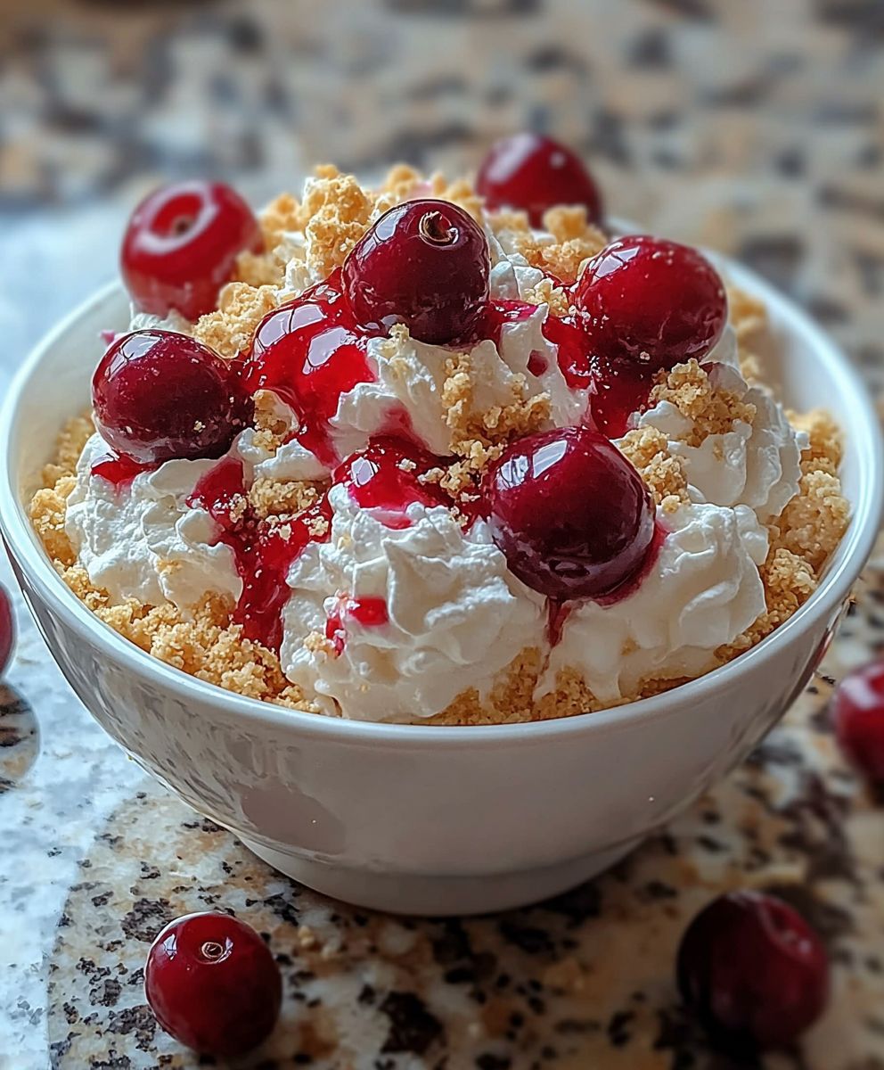 Kirsch Käsekuchen Fluff