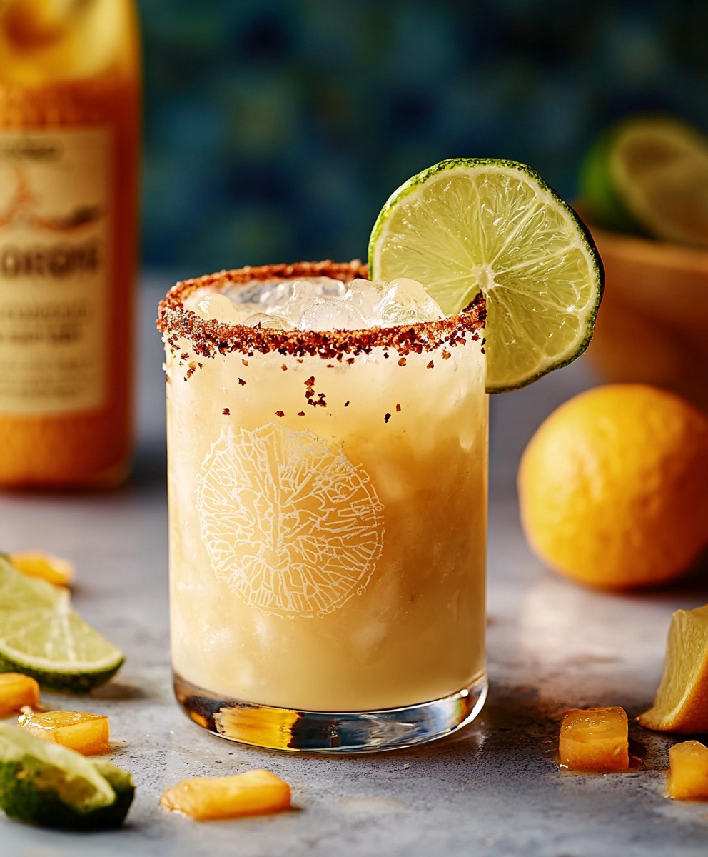 Tropischer Margarita Mocktail
