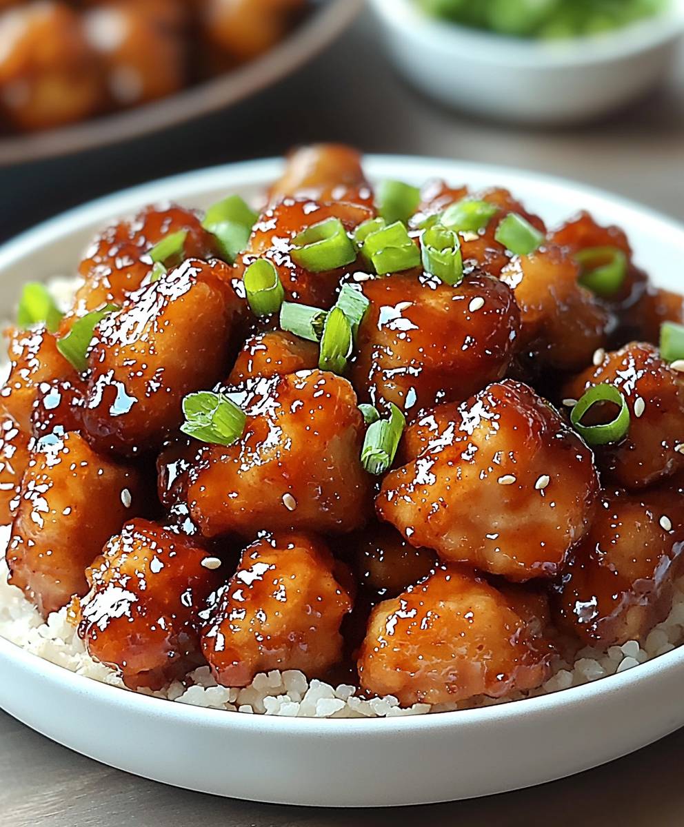 Honig Knoblauch Hähnchen chinesisch