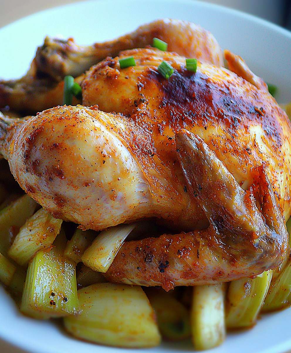 Cajun Brathähnchen Zubereitung