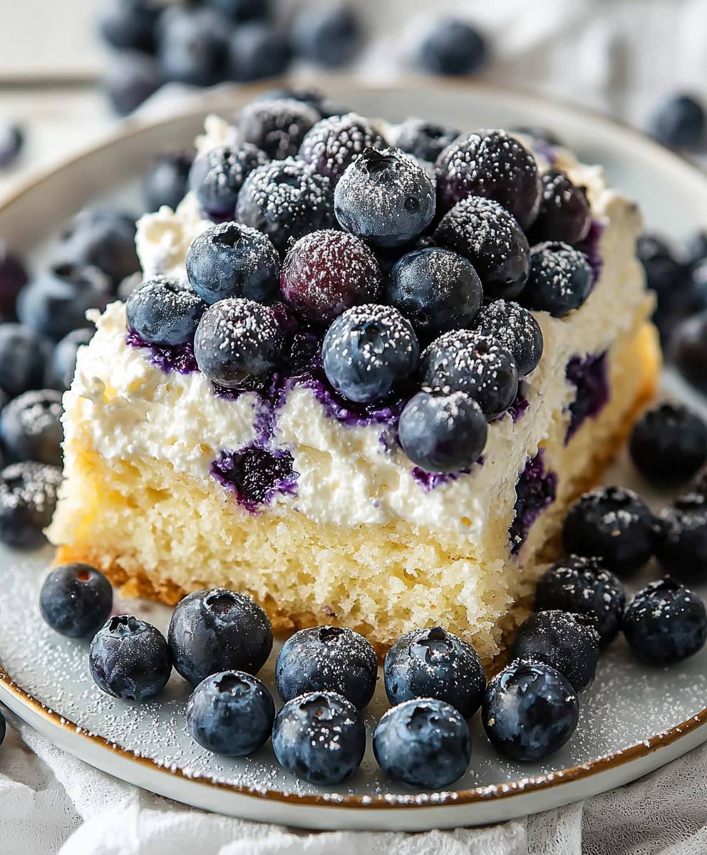 Blaubeer Shortcake Blech backen