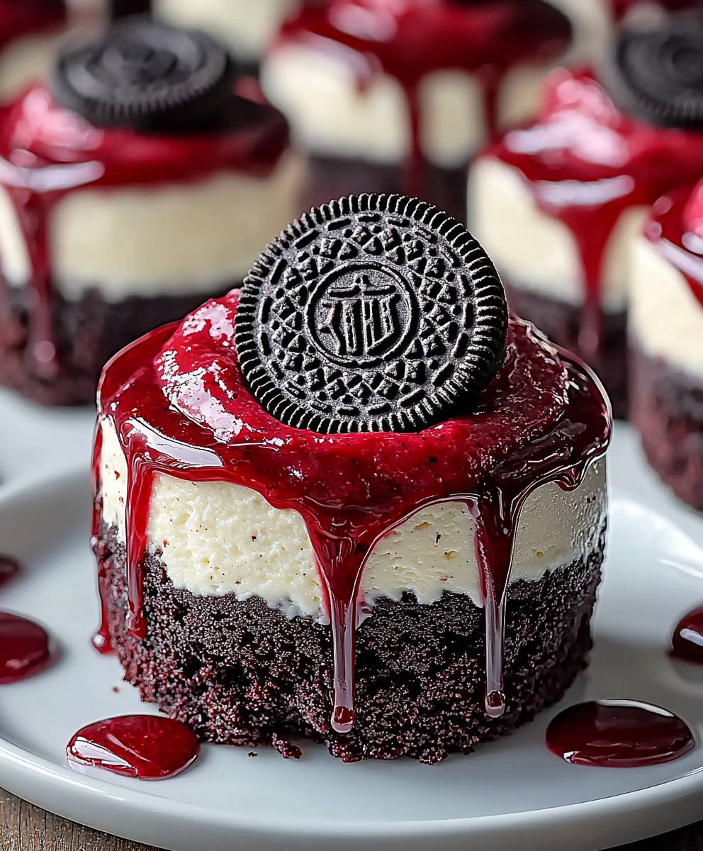 Oreo Red Velvet Käsekuchen