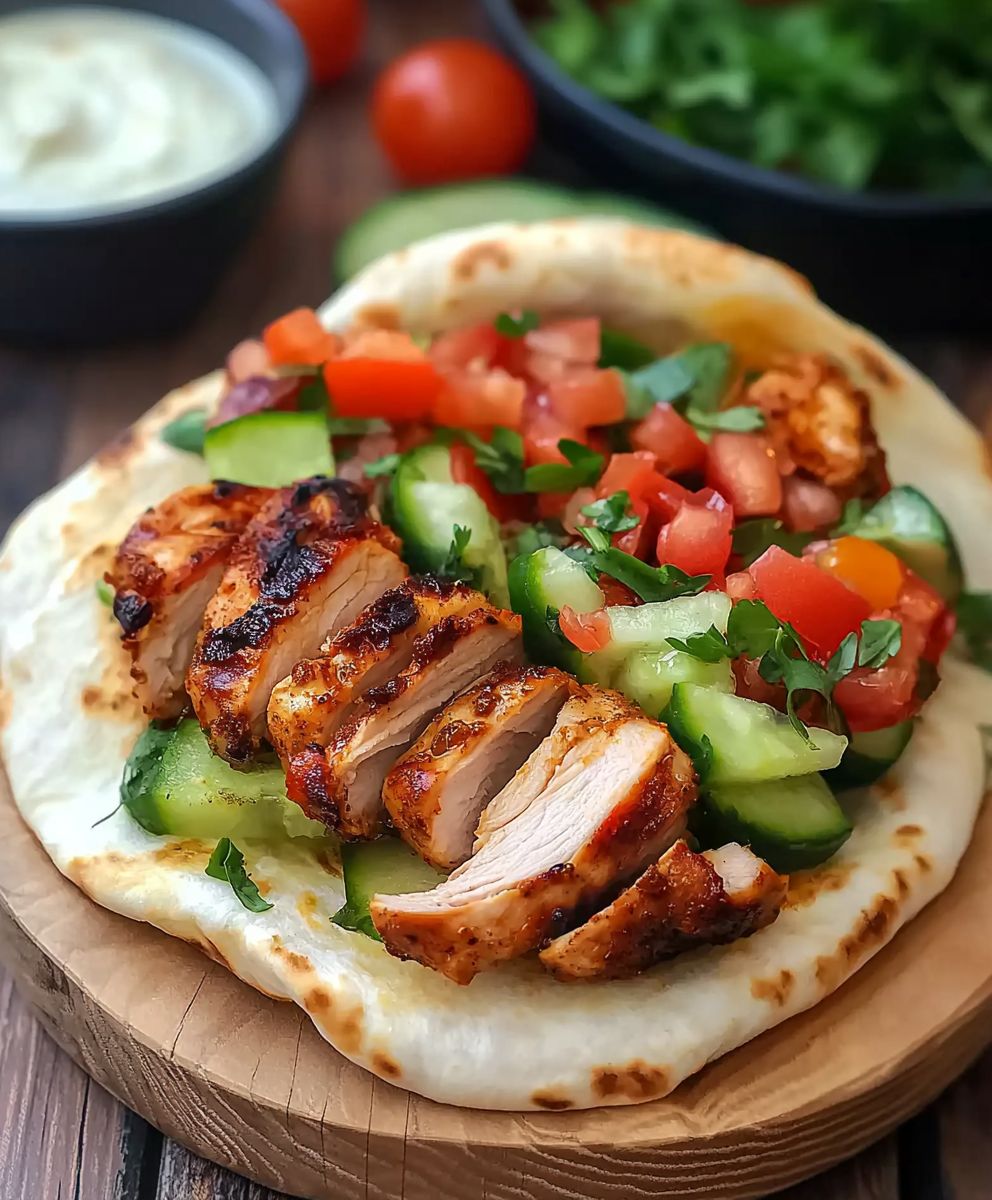 Hähnchen Döner Kebab