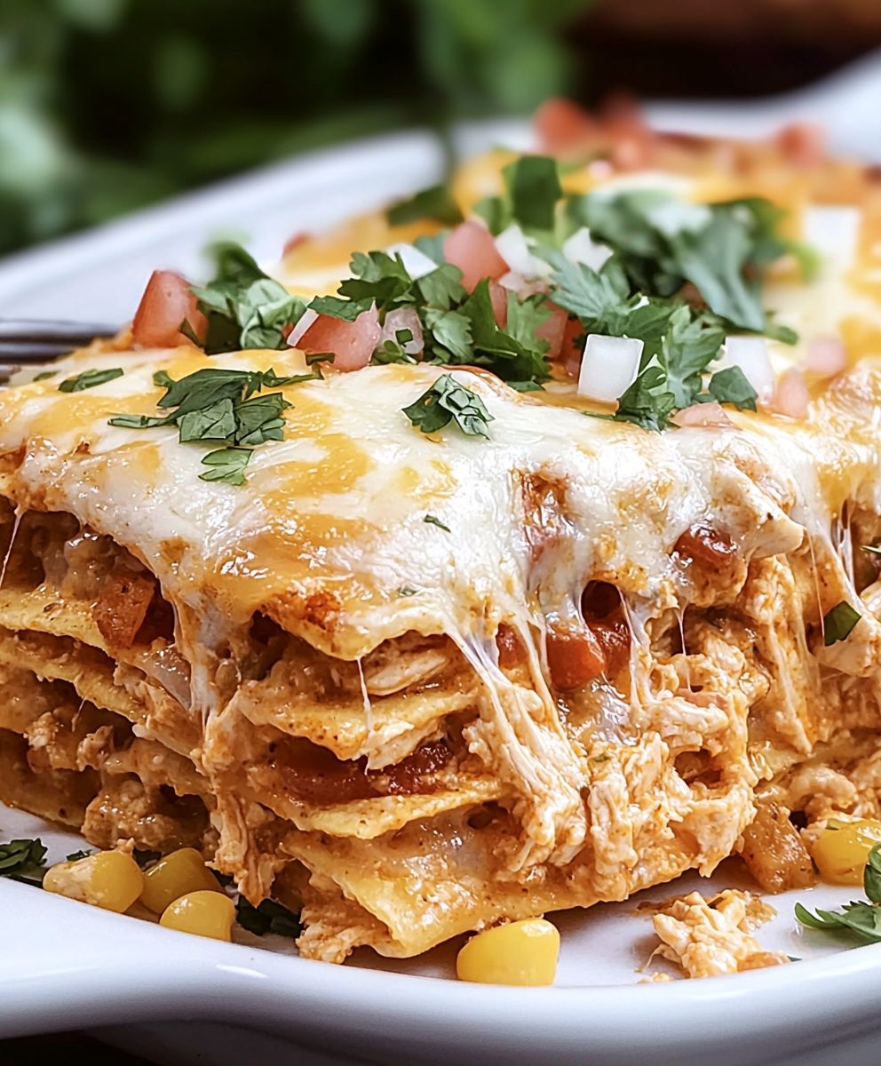 Hähnchen Taco Auflauf