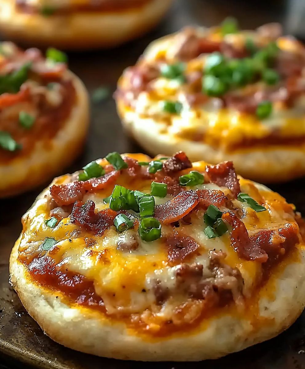 Frühstück Pizza Muffins