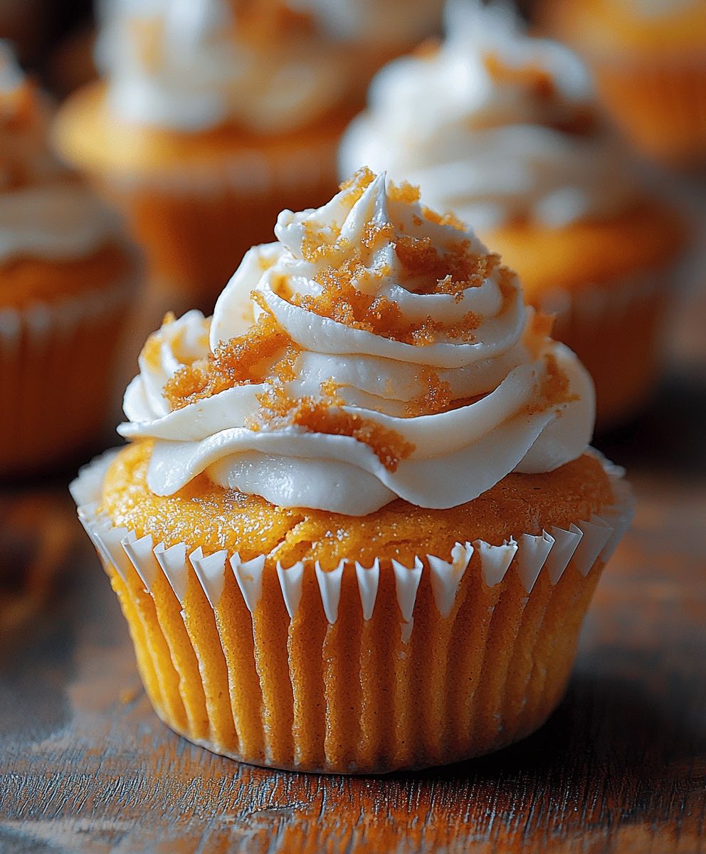 Kürbiskuchen Cupcakes