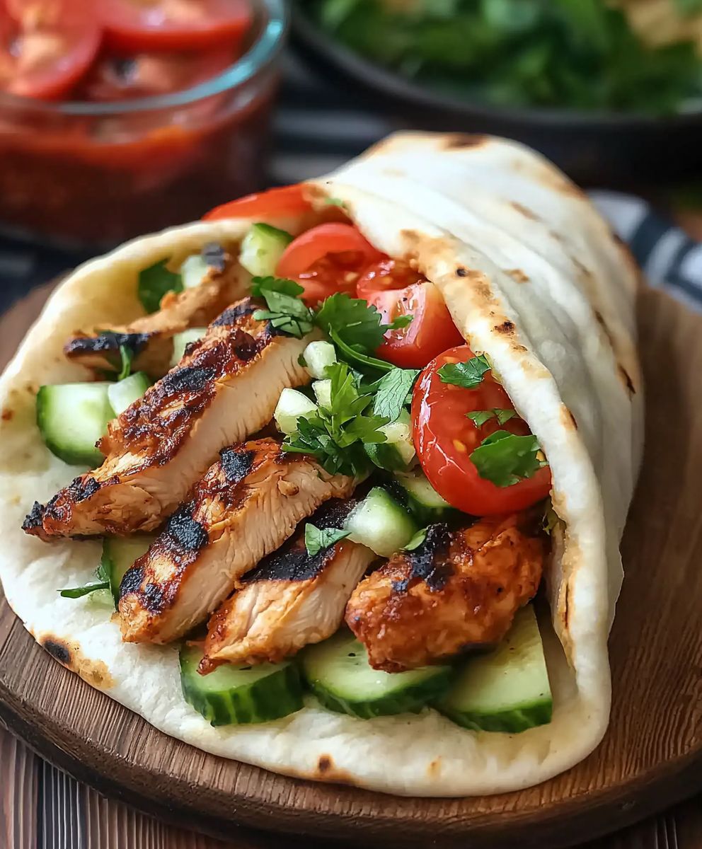 Hähnchen Döner Kebab