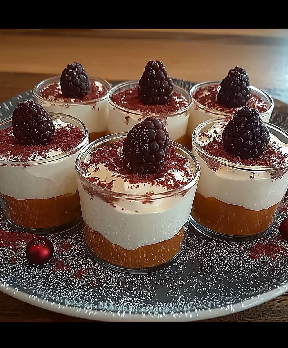 Weihnachtliches Dessert