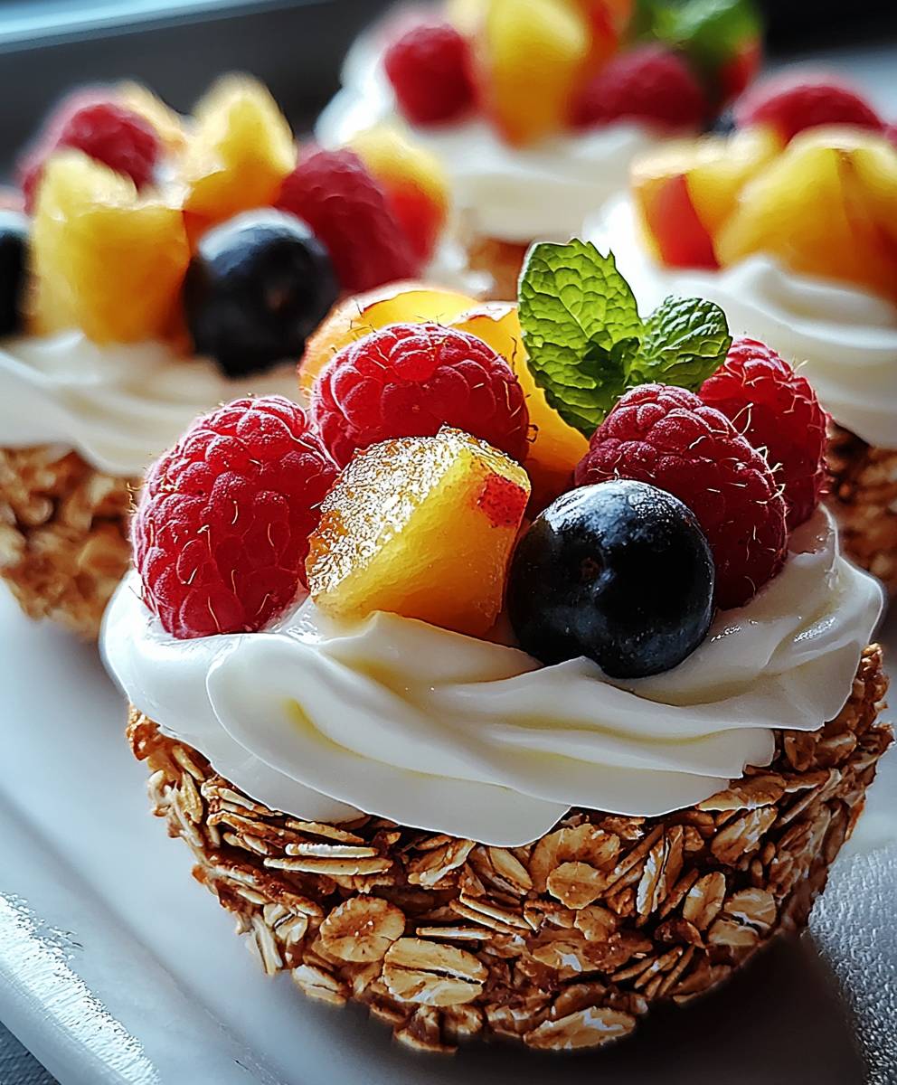 Granola Cups Joghurt Obst