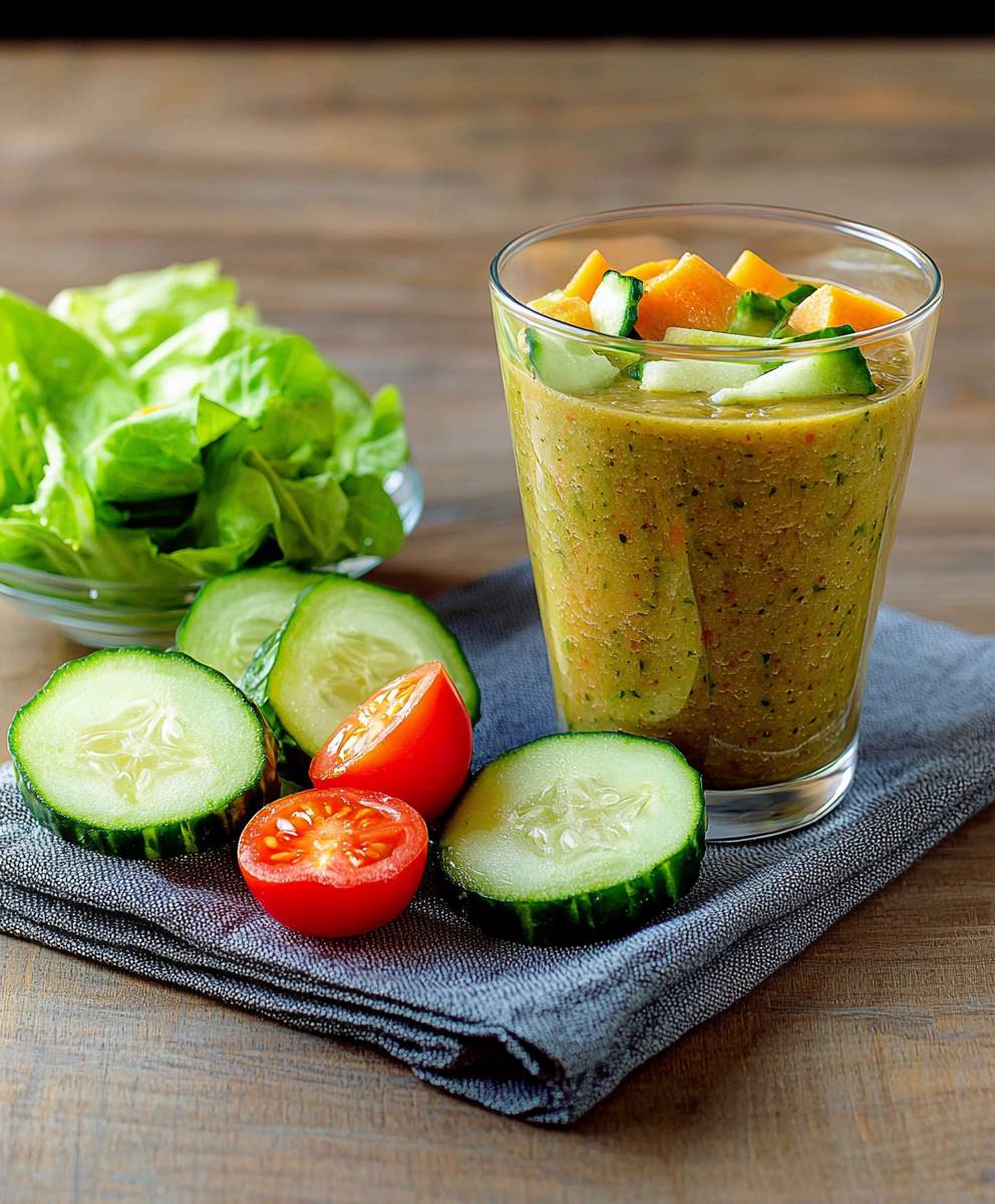 Gemüse Smoothie selber machen